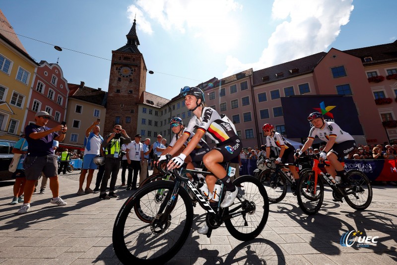 European Championships Munich 2022 - 2022 UEC Road Elite European Championships - Women's Road Race - 21/08/2022 - Liane Lippert (GER) - photo Luca Bettini/UEC/SprintCyclingAgency?2022